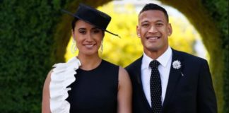 Israel Folau wife Maria Tutaia