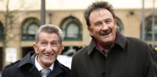 Chuckle Brother Barry David Elliott and Paul Harman Elliot