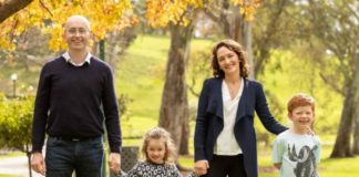 Georgina Downer husband and kids