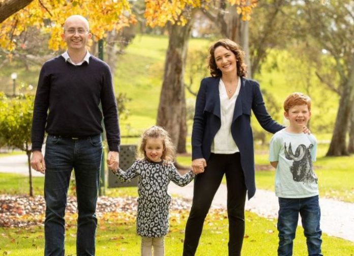 Georgina Downer husband and kids