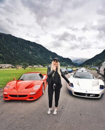 Supercar Blondie owns lots of cars