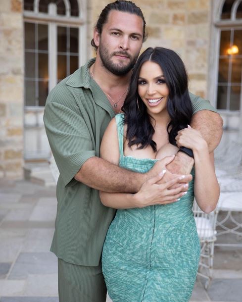 Brock Davies and girlfriend Scheana Shay picture together