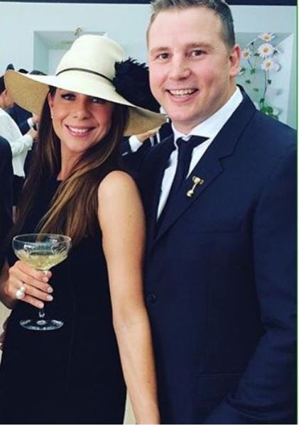 Kate Ritchie and her husband Stuart Webb