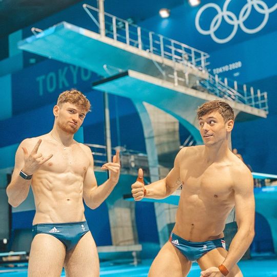 Matty Lee and Tom Daley
