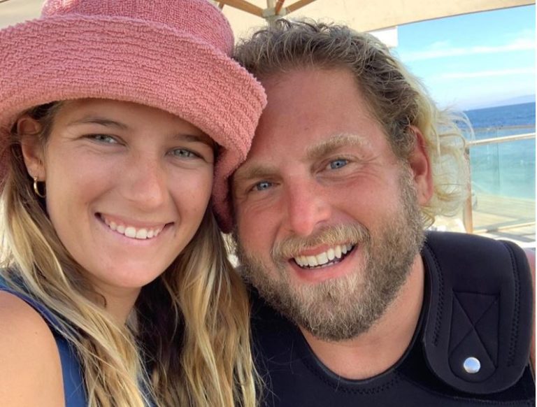Sarah Brady with her boyfriend Jonah Hill