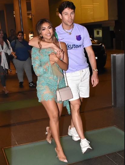 Maria Thattil and Joey Essex