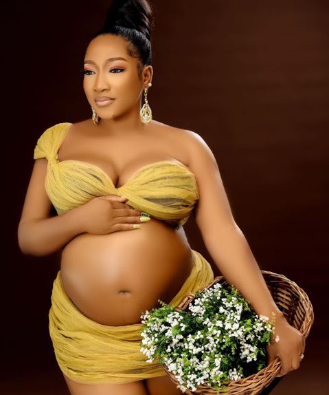 Judy Austin Muoghalu Pregnant With Husband Yul Edochie Baby