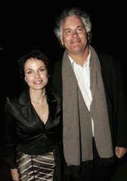 Tom Burstall and his wife Sigrid Thornton pictured together
