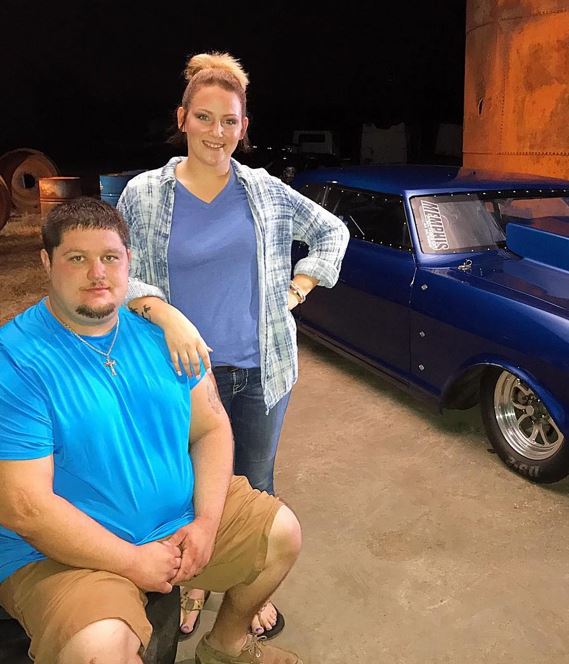Doughboy Street Outlaws with his wife Chelsea Day