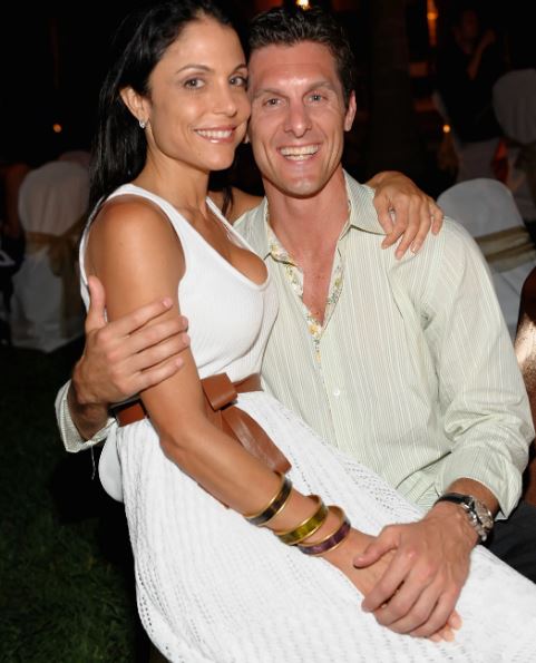 Jason Hoppy with his ex-wife Bethenny Frankel