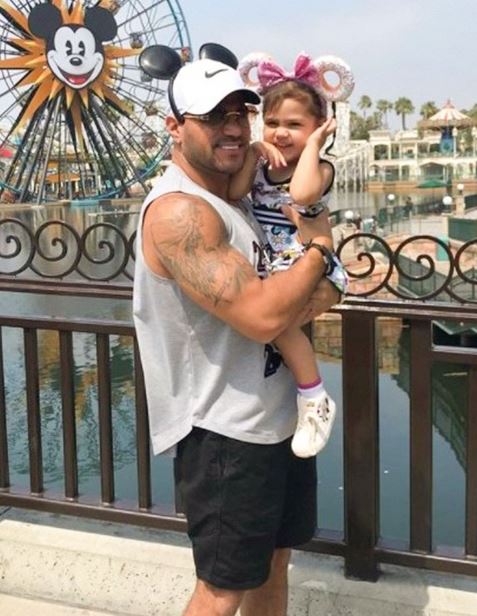 Ariana Sky Magro with her dad Ronnie Ortiz-Magro