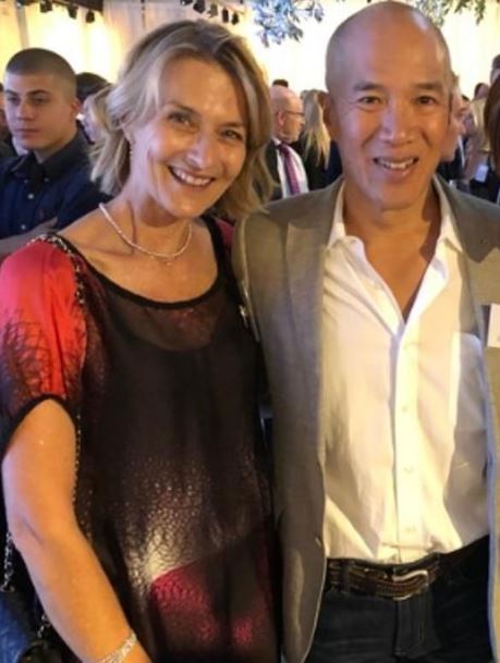 Charlie Teo with his ex-wife Genevieve Teo