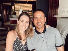 Usman Khawaja wife Rachel McLellan