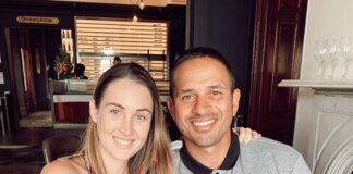 Usman Khawaja wife Rachel McLellan