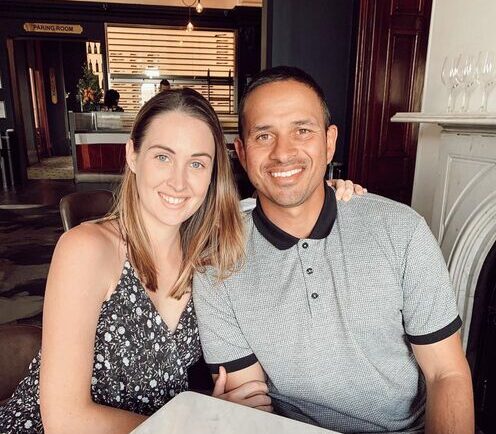 Usman Khawaja wife Rachel McLellan