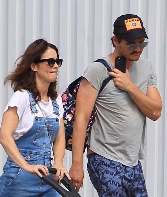 Pedro Pascal and Robin Tunney pictured together