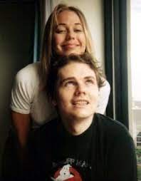 Billy Corgan with his ex-wife Chris Fabian 