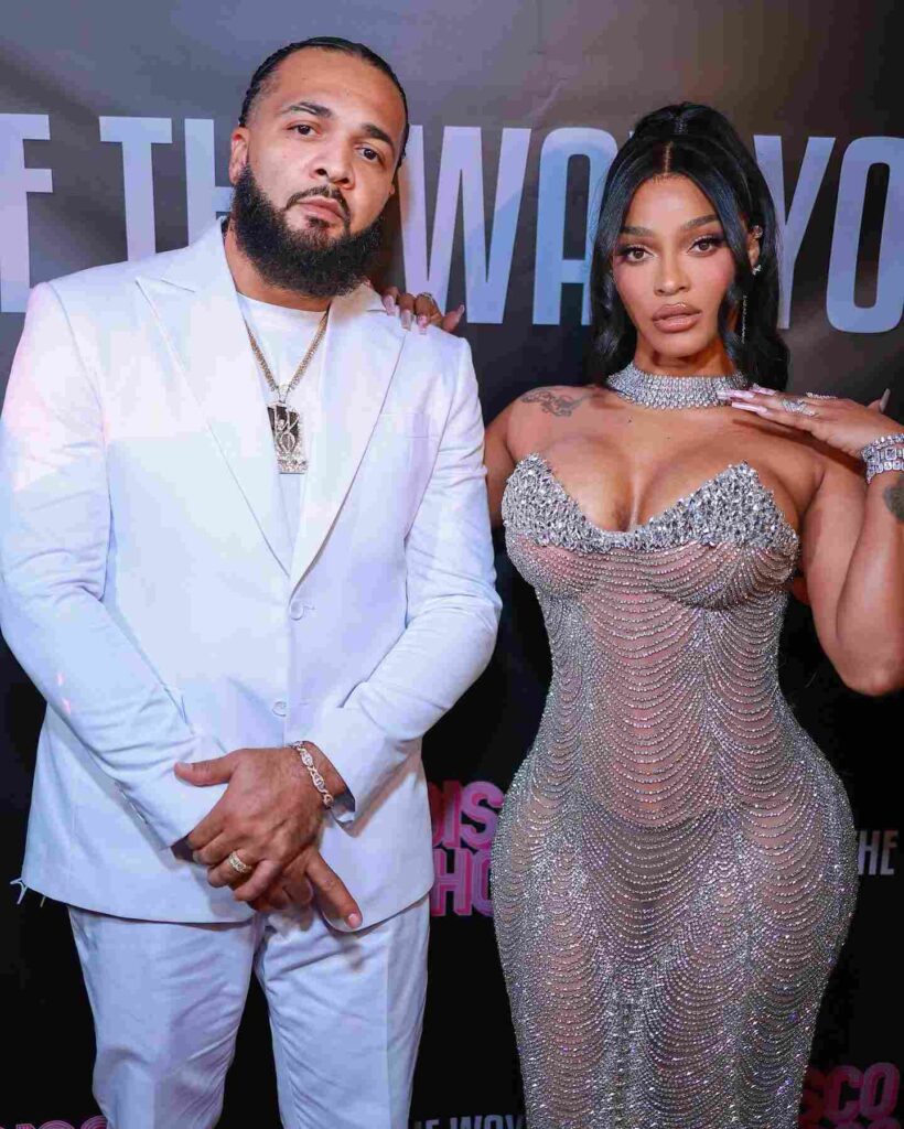 Joseline Hernandez with her boyfriend DJ Ballistic Beats