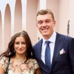 Patrick Cripps with his wife