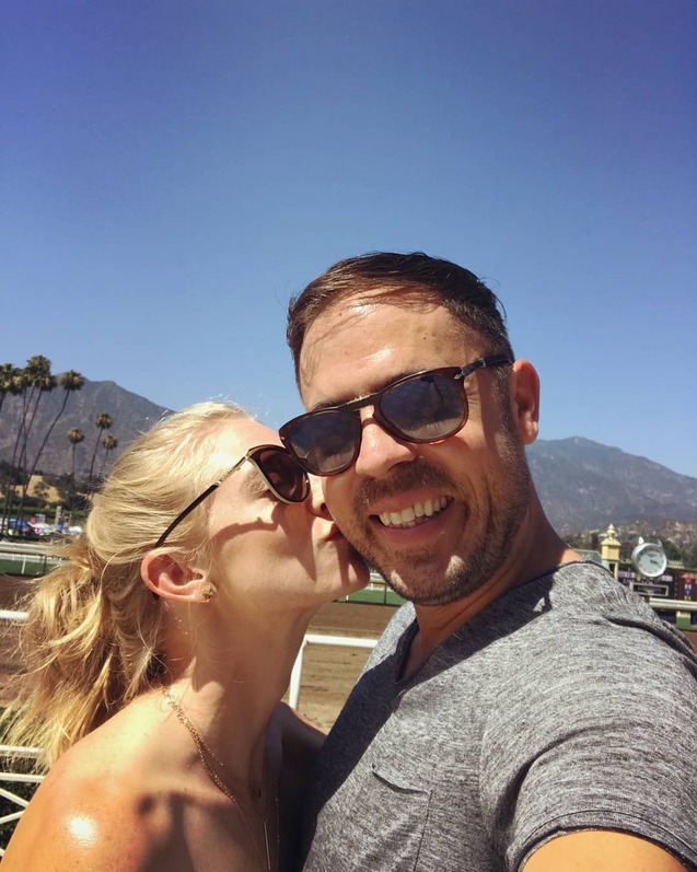 Ashley Butler with her husband Anthony Lucas