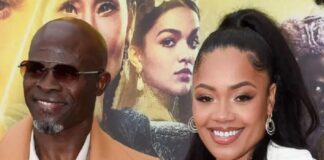 Djimon Hounsou Girlfriend Ri'Za Marie