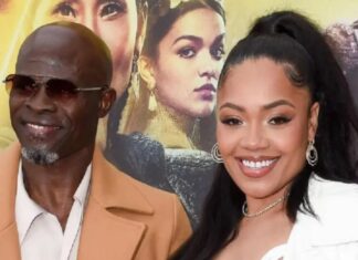 Djimon Hounsou Girlfriend Ri'Za Marie