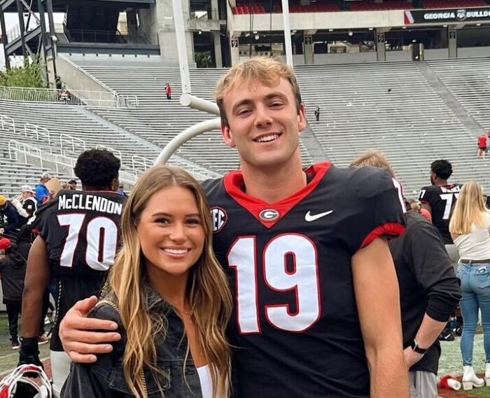 Know All About Brock Bowers Girlfriend Cameron Rose Newell