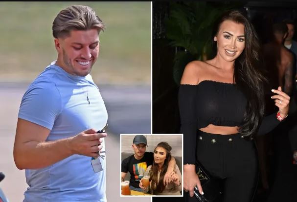 Lauren Goodger and Charles Drury