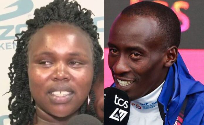 Asenath Rotich Kelvin Kiptum wife