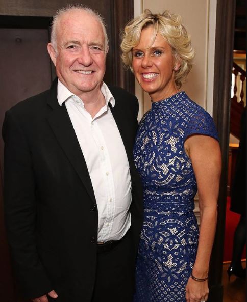 Chef Rick Stein and his wife Sarah Stein