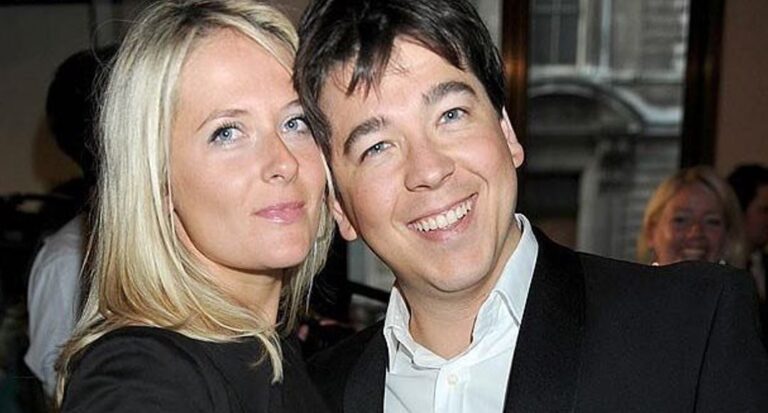 Kitty McIntyre Michael McIntyre's wife