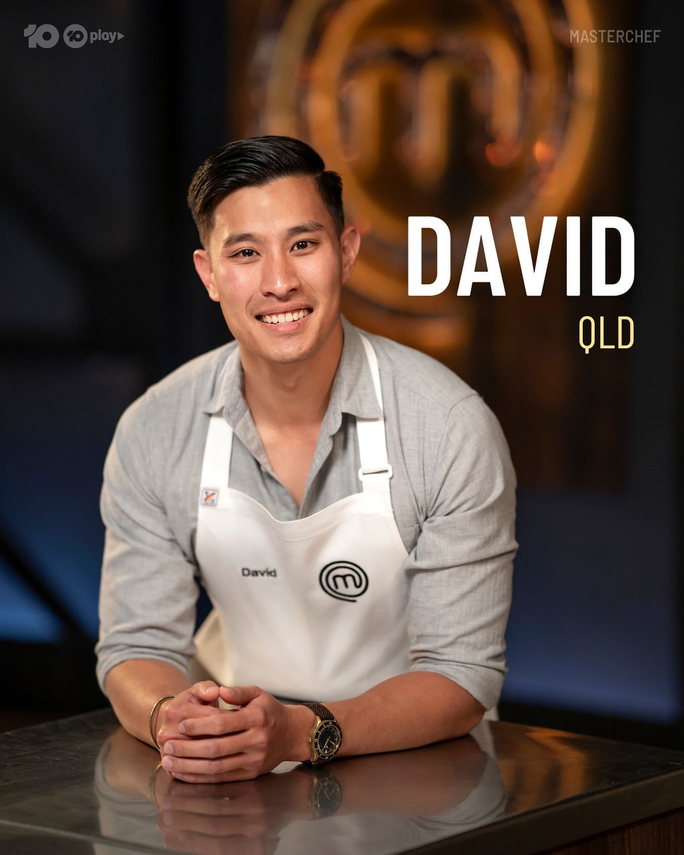 David grew up in Singapore