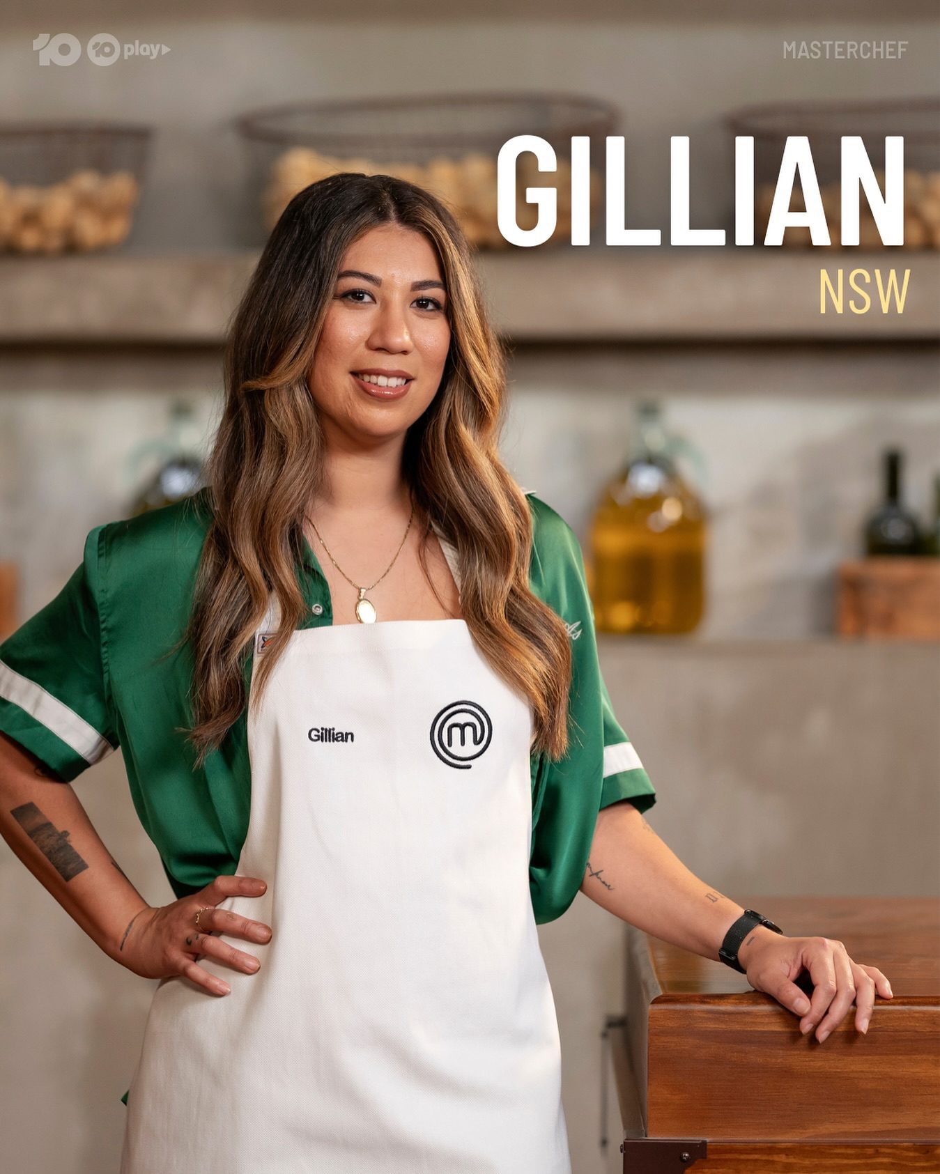 Gillian hails from Wollongong, NSW