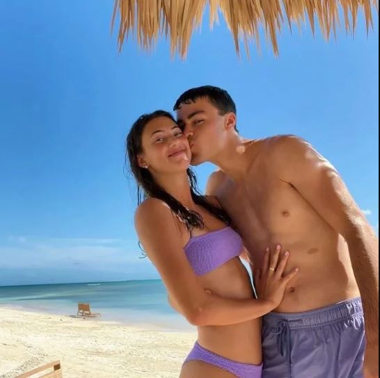 Gio Reyna and Chloe Ortolano met during the summer of 2020