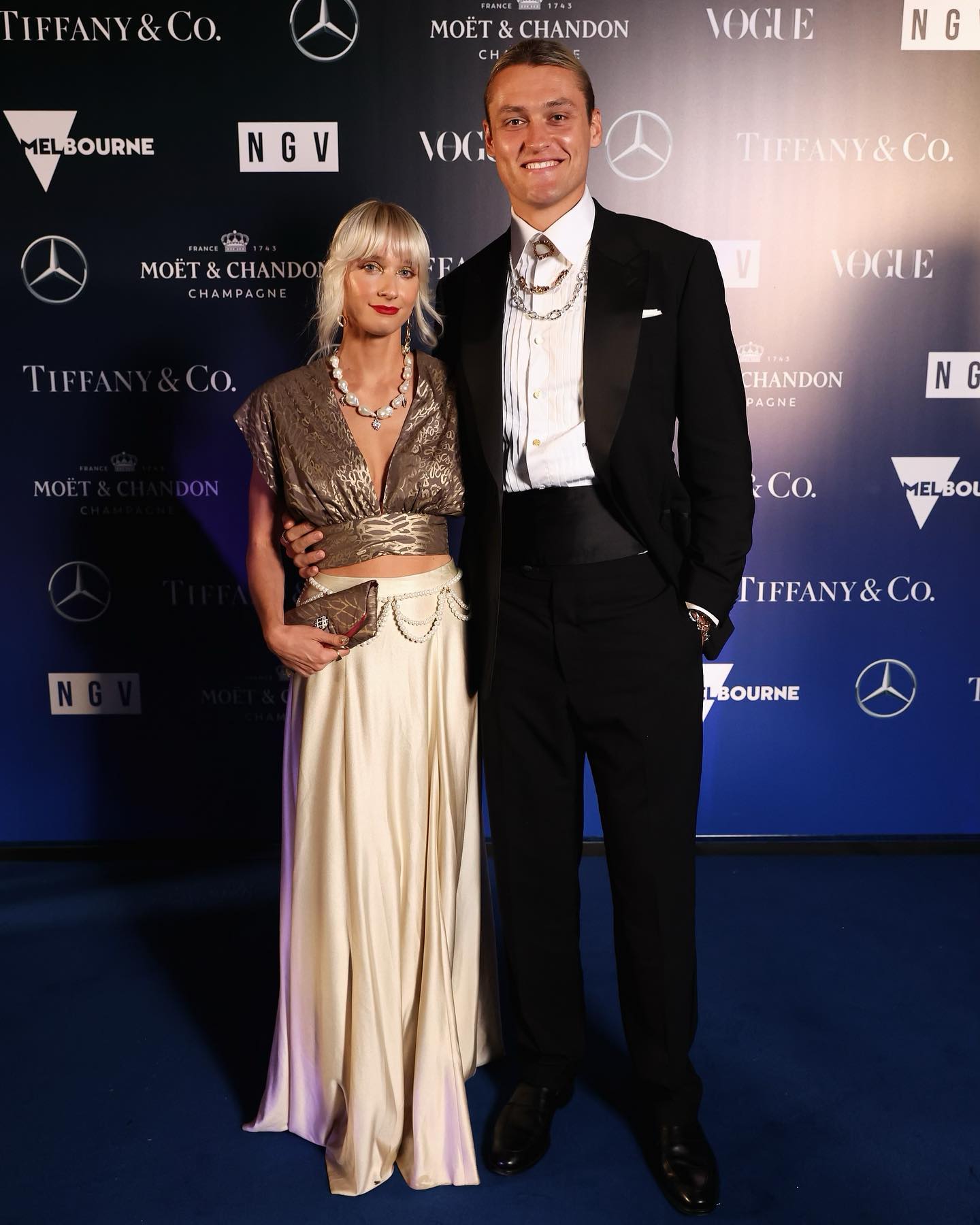 Darcy and Dee in NGV Gala