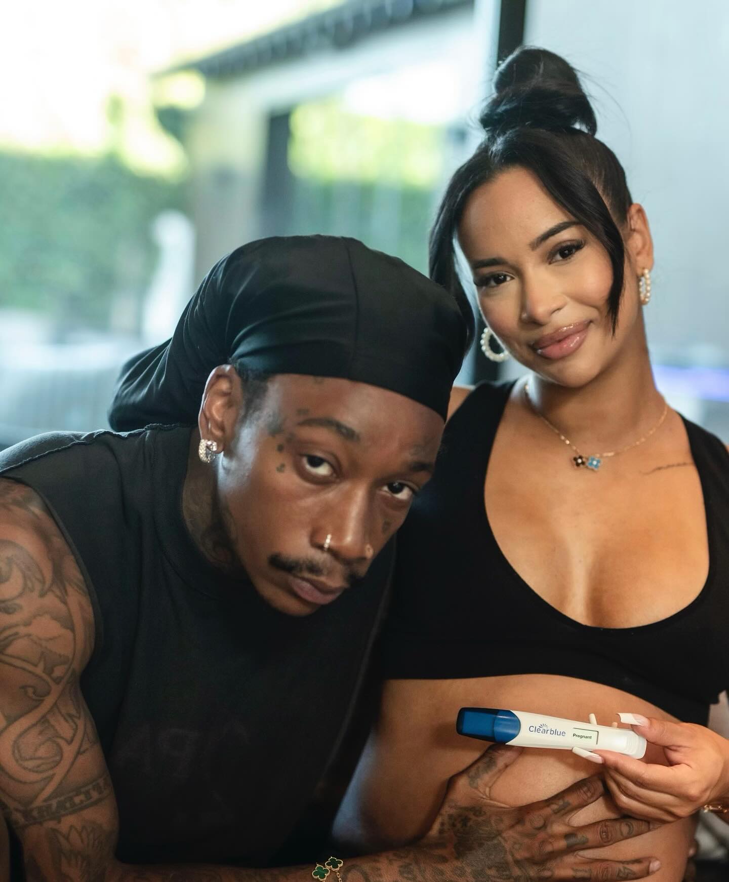 Wiz expecting their baby girl 