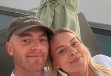 Tom Mitchell Girlfriend Tayla Brown