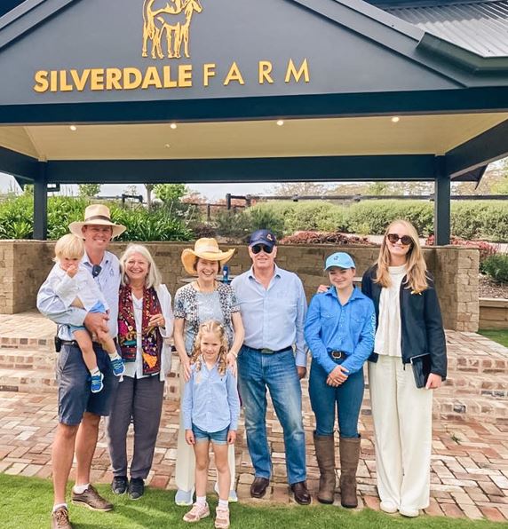 Gai Waterhouse Australian horse trainer With Her Family