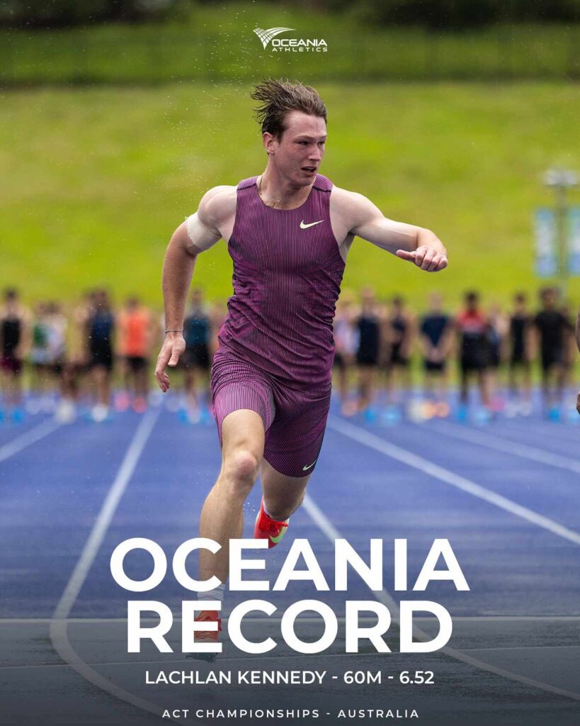 Australian runner Lachlan Kennedy 2024 Records