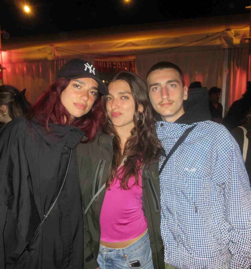 Rina Lipa with her siblings