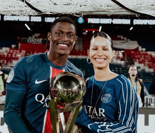 Thalyta Silva Nuno Mendes Girlfriend