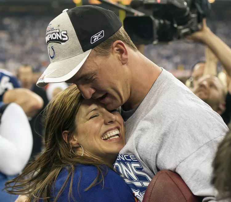 Ashley Thompson Manning with Peyton Manning