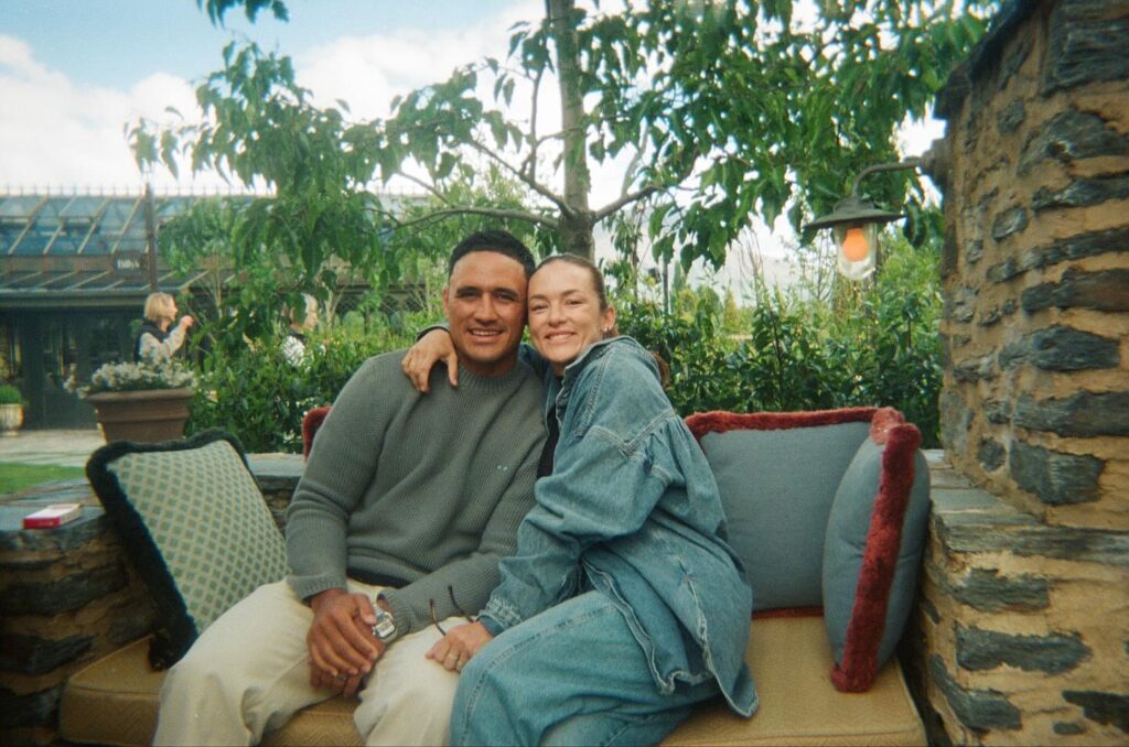 Natalia O’Toole with her husband